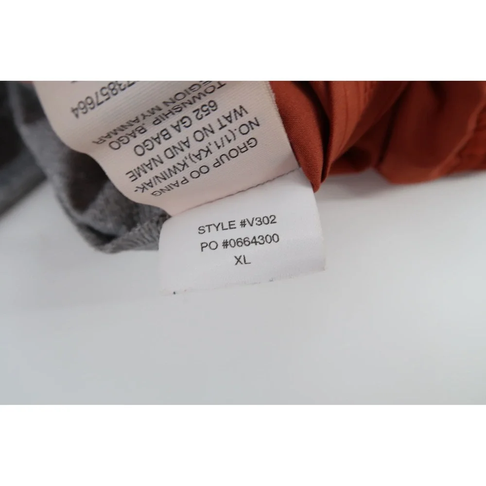 Vuori Kore Shorts‎ Mens XL Terracotta Burnt Orange Lined Athletic V302